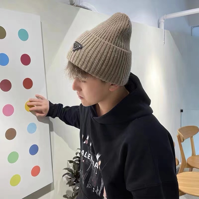 Beanies หมวกบีนนี่ลําลอง ผ้าถัก สําหรับผู้ชาย และผู้หญิง