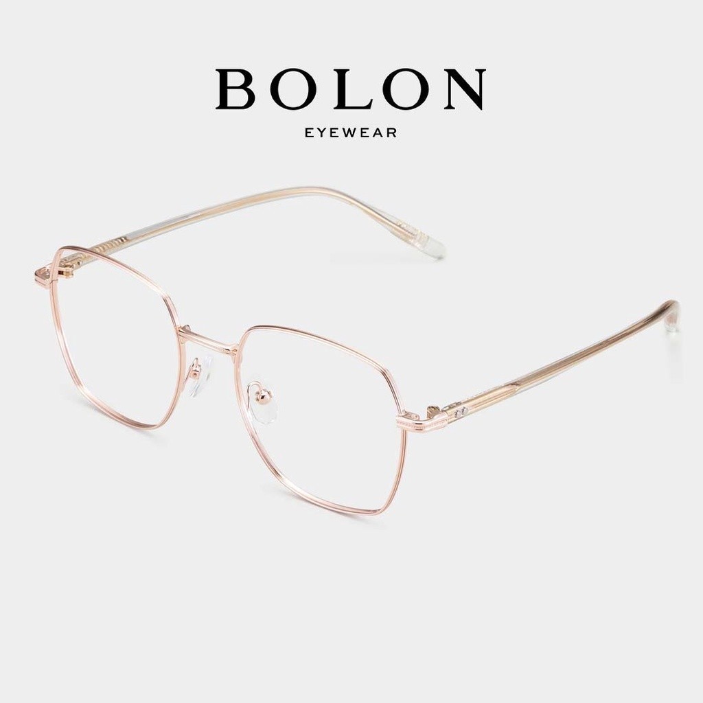 Bolon Roan BJ7190 กรอบแว่นแบรนด์เนม โบลอน แว่นสายตากรองแสง ออโต้เปลี่ยนสี แฟชั่น
