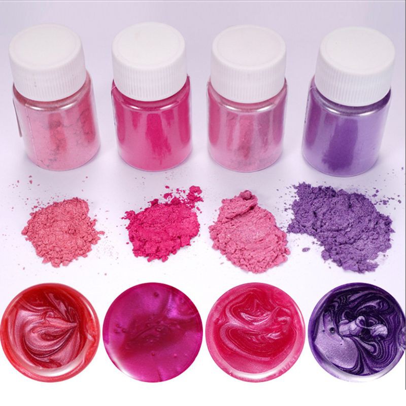 Flgo ผงเรซิ่นสําหรับทําเครื่องประดับ 21 สี