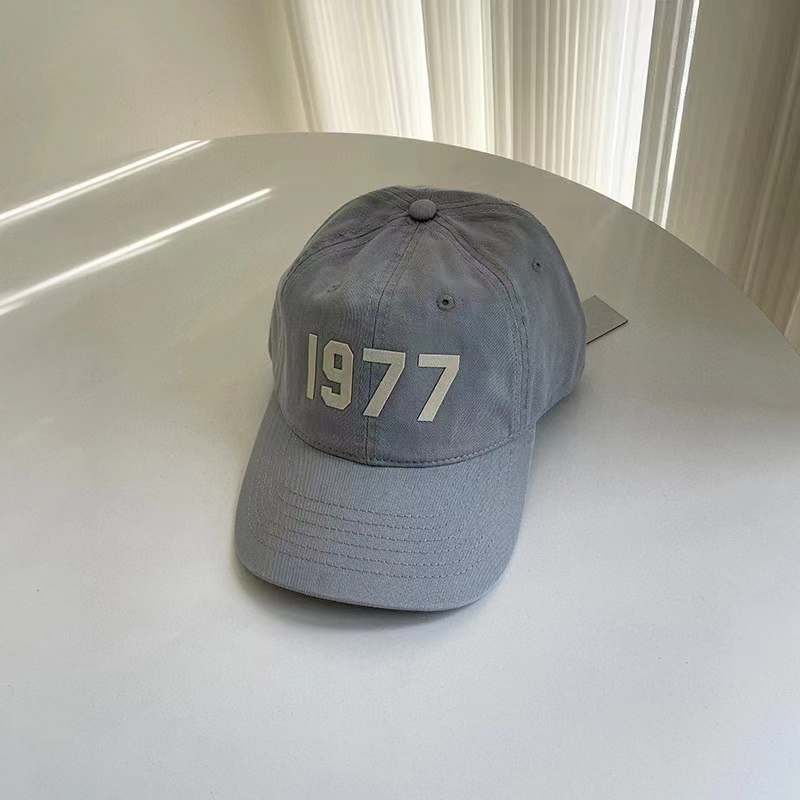 Fog 1977 ESSENTIALS หมวกเบสบอลแฟชั่น สไตล์ฮิปฮอป ยุโรปและอเมริกา สําหรับผู้ชาย และผู้หญิง