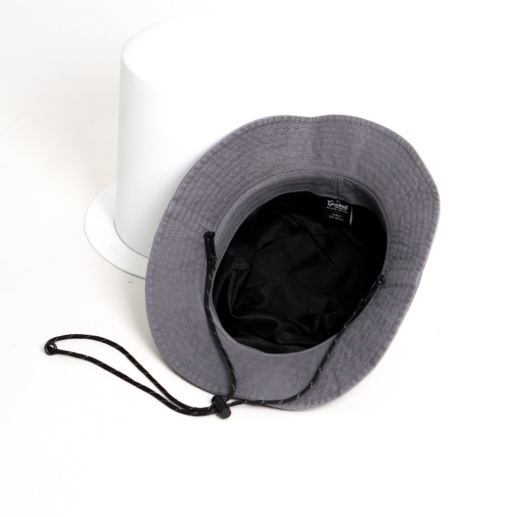 G007 Stone Grey หมวกเดินป่า สไตล์สตรีท งาน Cotton Washed ผ้านุ่ม สวย ระบายอากาศได้ดี ใส่สบาย