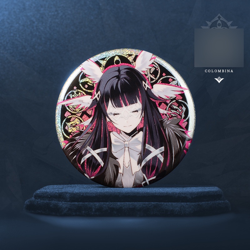 Genshin เข็มกลัด ลาย Fatui Knave childe Damselette badge