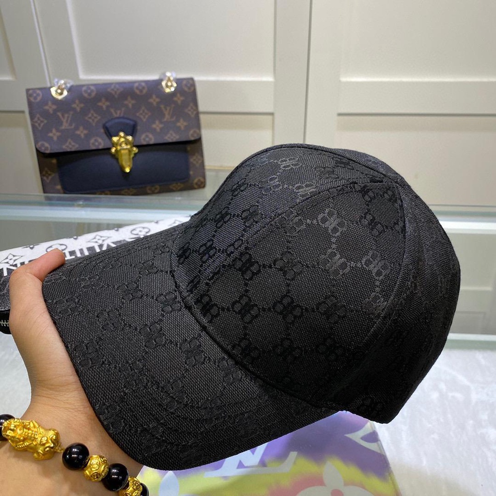Gucci หมวกเบสบอล กันแดด พิมพ์ลายตัวอักษร B คุณภาพสูง แฟชั่นสําหรับผู้ชาย และผู้หญิง