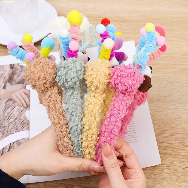 HBC05 คาดผมตุ๊กตามอนสเตอร์พร้อมส่ง ดุ๊กดิ๊กๆ  น่ารักมากค่ะ เก็บโค้ดส่งฟรีกันเลย