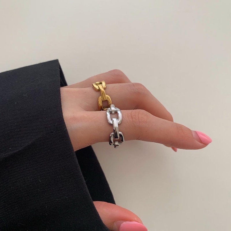 HER OBJECTIVE_HER ROCK CHAIN RING