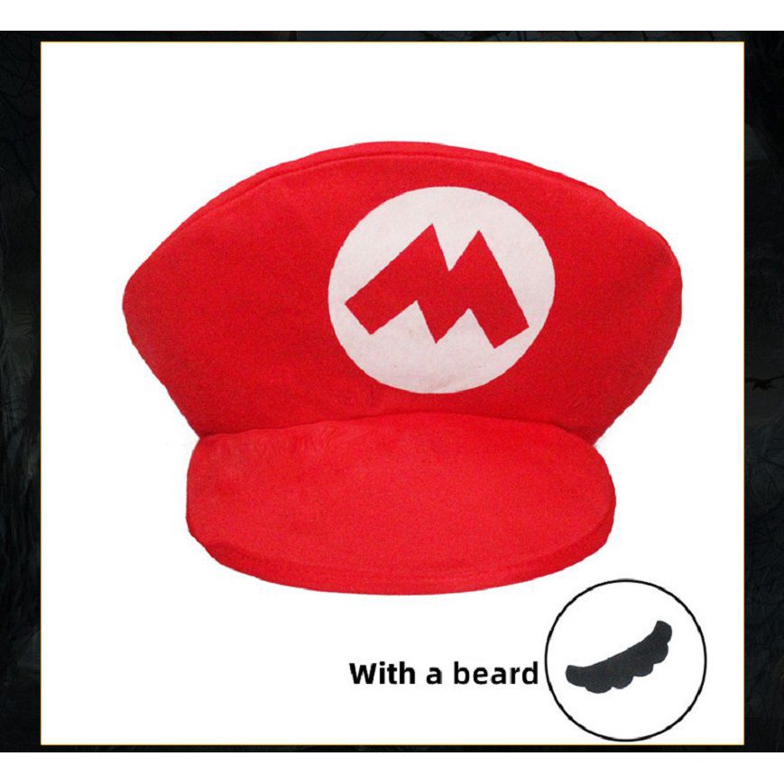 Hot Super Mario Bros New Animation Cosplay Prop Hat Luigi Bros Dome Hat Baseball Cap Kids Adults Unisex Birthday Gifts