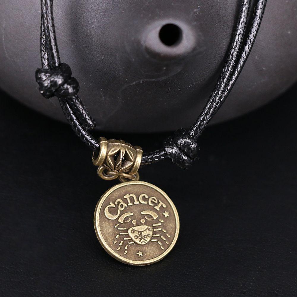 IVORY Ankle Chain 12 Constellations Men Foot Jewelry Anklet Beach Sandal Bracelet Fashion South Personality Foot Chain