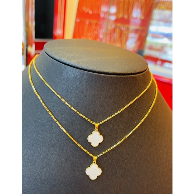 KMDGold สร้อยคอทอง2สลึง ลายแฟชั่น ทองแท้ พร้อมใบรับประกัน