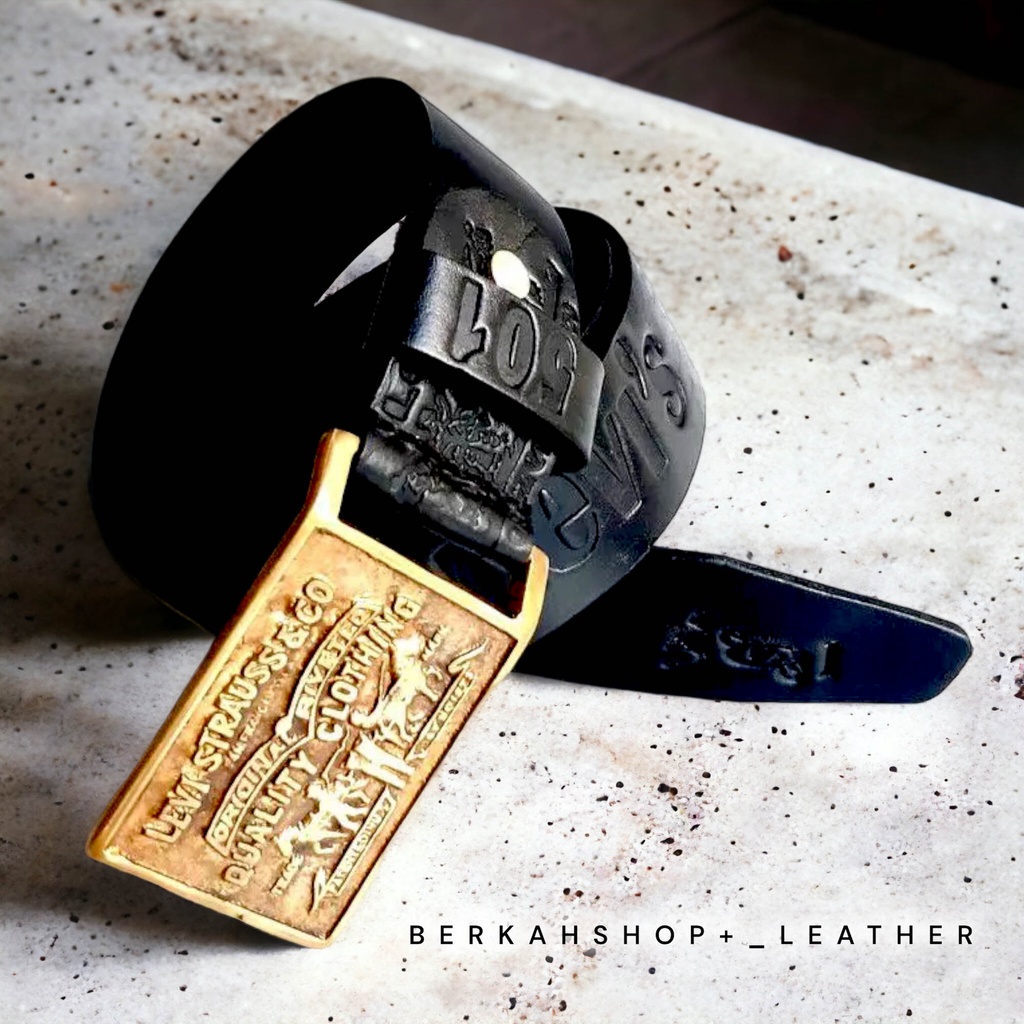 Levis Belt IPLV01 Levis เข็มขัดหนังแท้