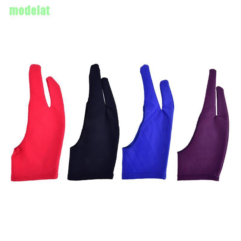 ML 1pc Two Finger Anti-fouling Glove For Artist Drawing & Pen Graphic Tablet Pad
