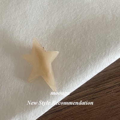 Moouga/ กิ๊บติดผม รูปดาวห้าแฉก น่ารัก สําหรับผู้หญิง