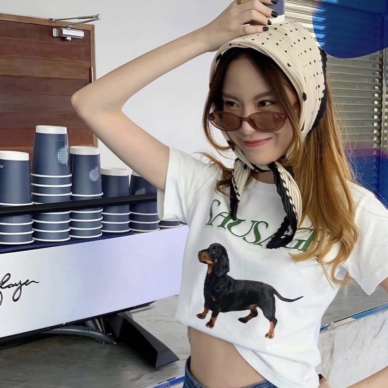 Plume.bkk รุ่น Chubby Dots Scarf ผ้าพันคอ