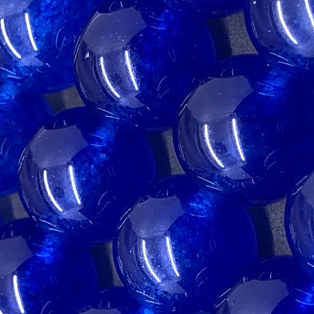Royal Blue Chalcedony Jade Beads ฟ้าโมราหยกลูกปัด 4-12 มิลลิเมตรรอบธรรมชาติหลวมหิน DIY สำหรับเครื่องประดับ