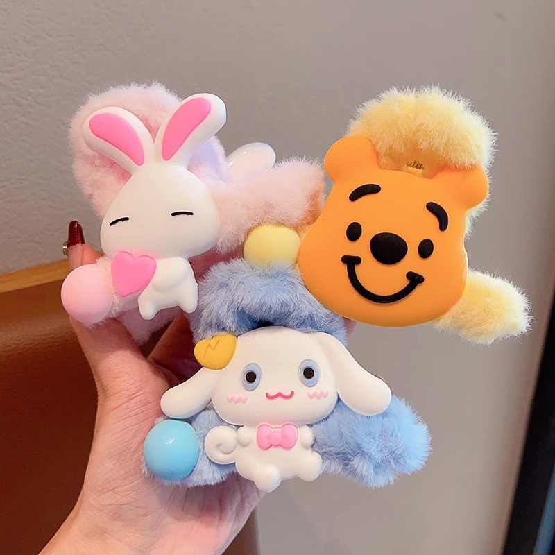 SANRIO กิ๊บติดผม รูปการ์ตูนซานริโอ้น่ารัก สไตล์เกาหลี สําหรับเด็กผู้หญิง