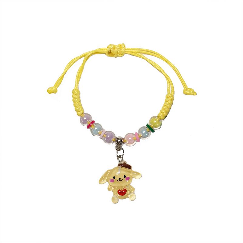 SANRIO สร้อยข้อมือ ลายการ์ตูนน่ารัก สามารถปรับได้ เครื่องประดับ สําหรับคู่รัก นักเรียน