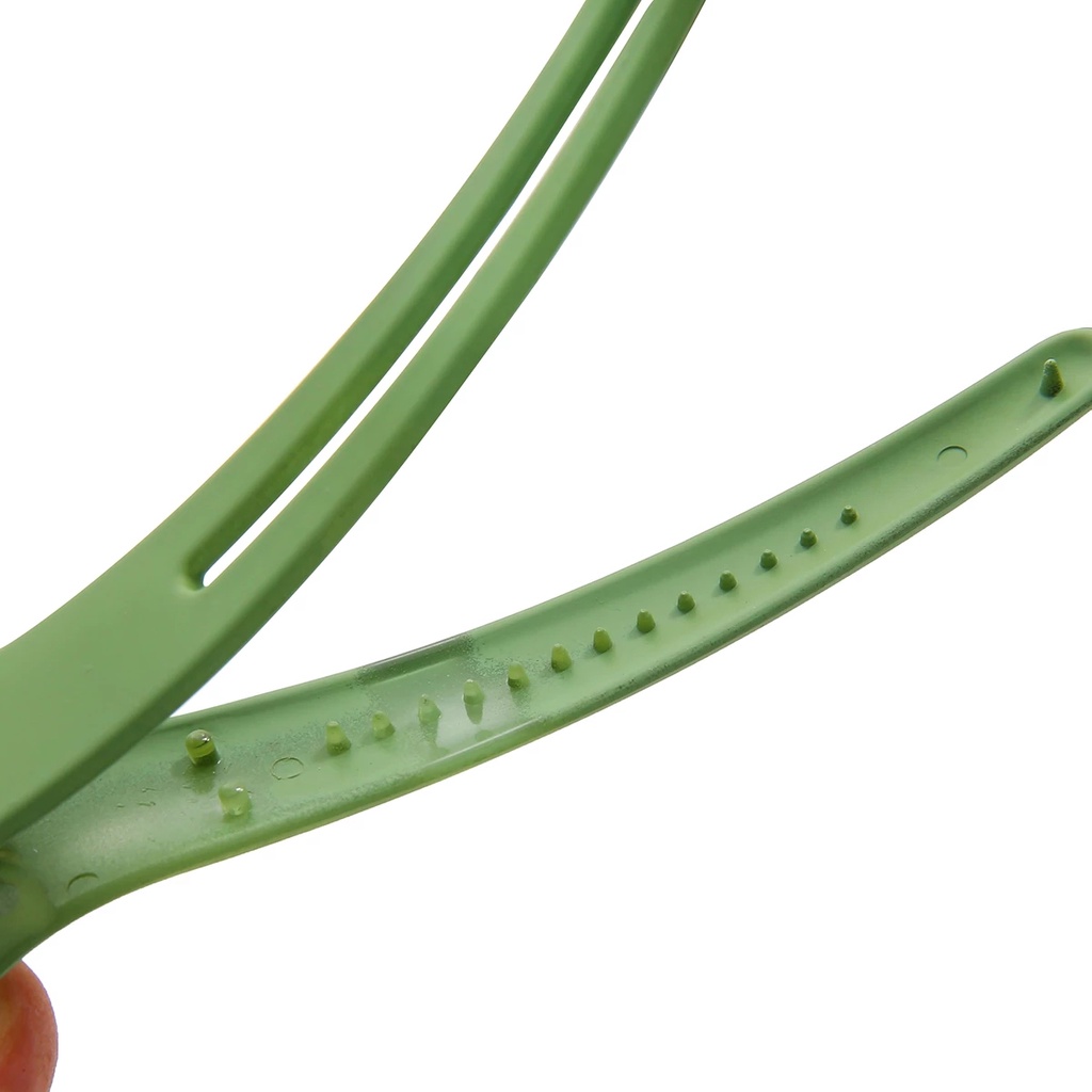 Solid Color Frosted Non-marking Plastic DIY Elegant Makeup Hair Clip
