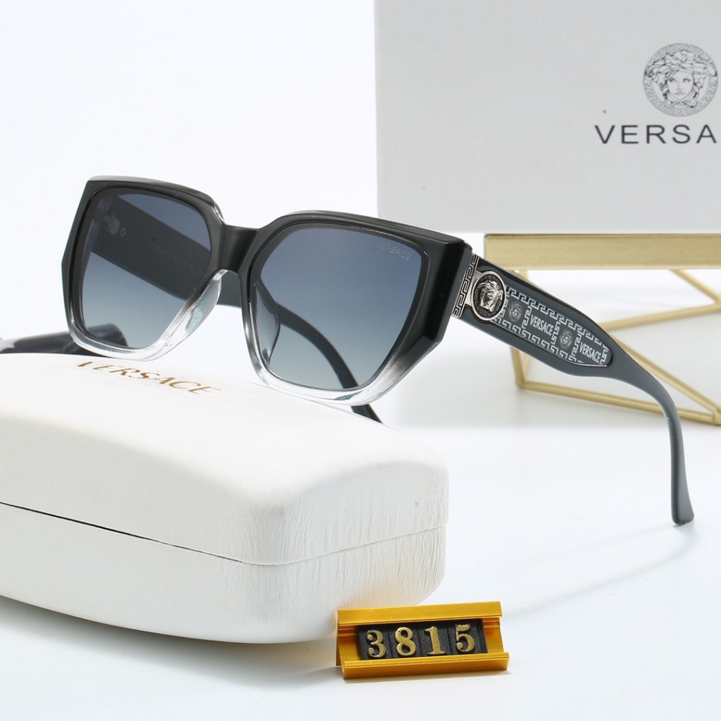 Versace ใหม่ แว่นตากันแดดแฟชั่น หรูหรา คุณภาพสูง กัน UV UV400 2024