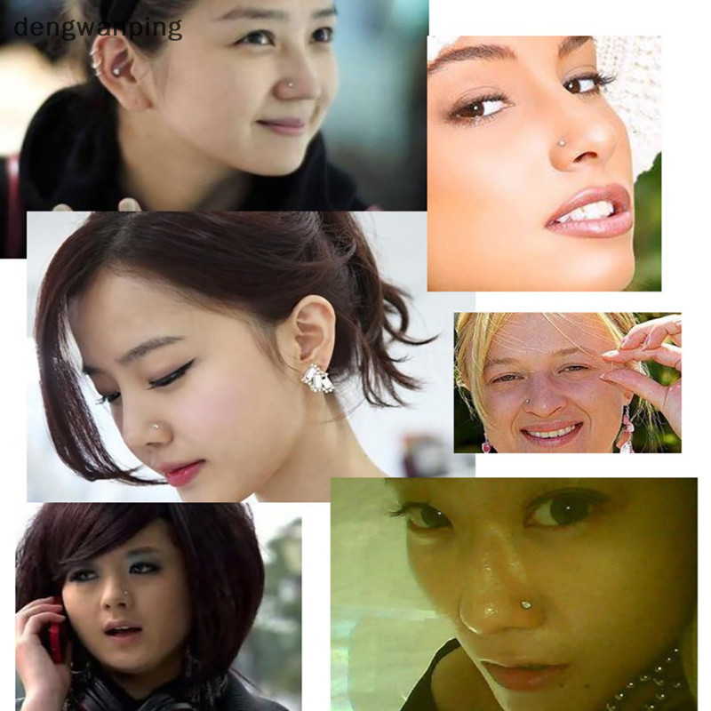 [dengwanping] ปืนเจาะจมูก แบบใช้แล้วทิ้ง ไม่เจ็บหู [TH]