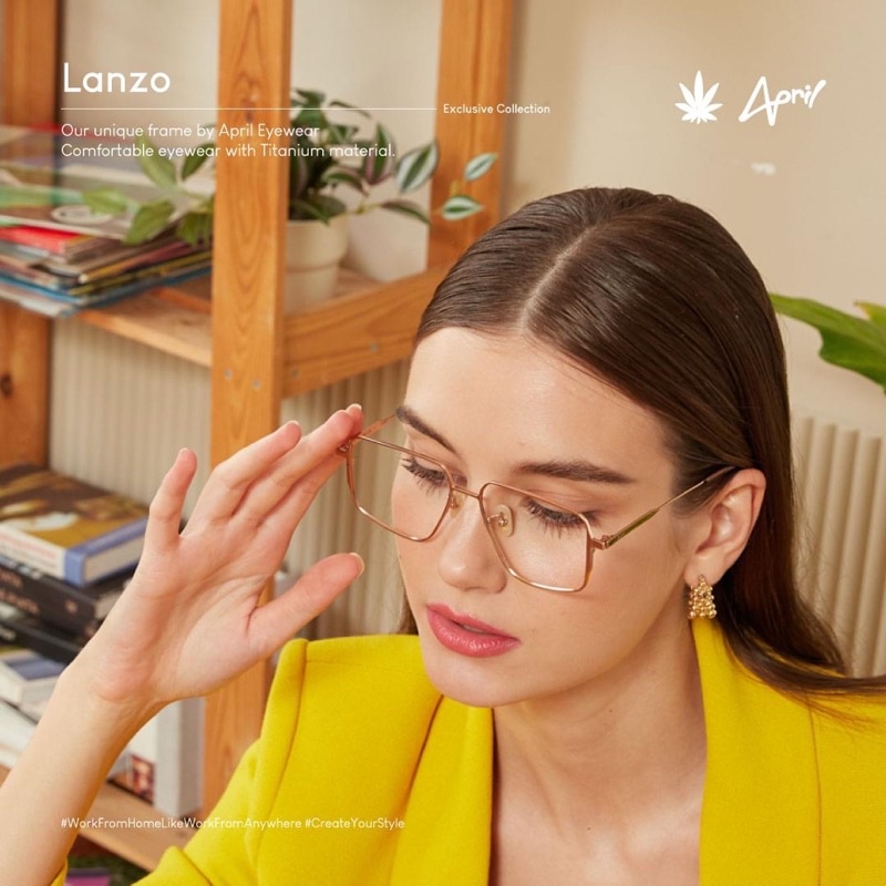 กรอบแว่นสายตา April รุ่น Lanzo งานแว่นทำมือ Handcrafted Eyewear จากประเทศเกาหลี ของแท้