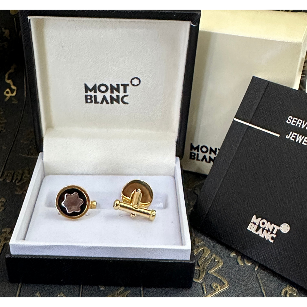 กระดุมข้อมือ Montb Cufflink Black Sky MB แฟชั่นสําหรับผู้ชาย