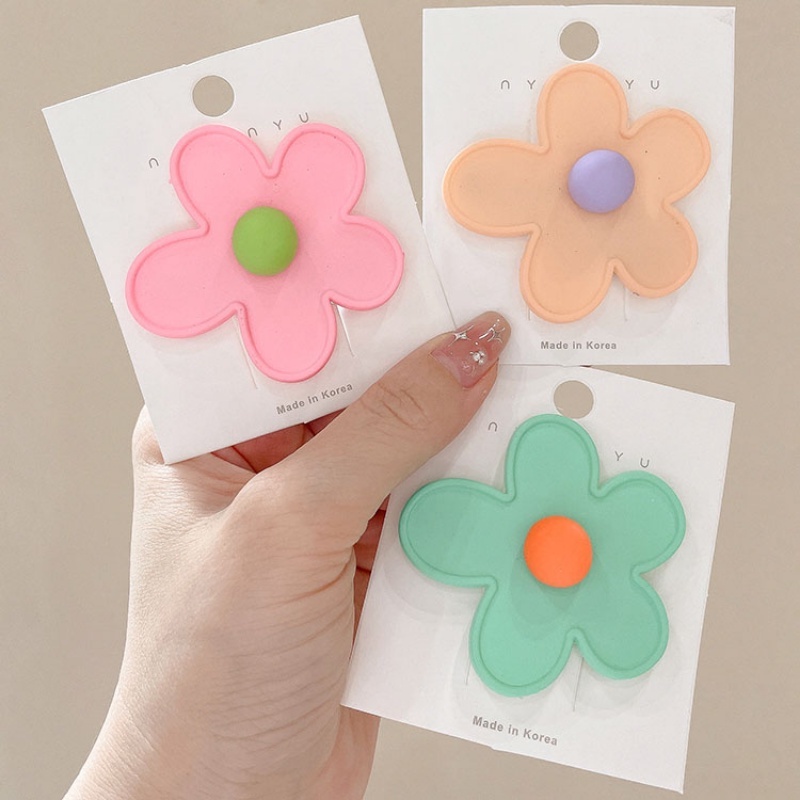 กิ๊บติดผม ลายดอกไม้น่ารัก สีสันสดใส สําหรับเด็กผู้หญิง