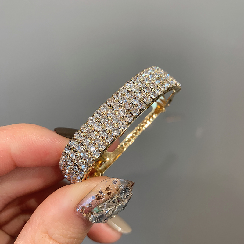กิ๊บติดผมหางม้าประดับ Rhinestone