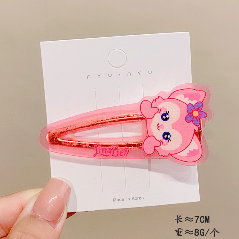กิ๊ฟติดผมอะคริลิก ลายการ์ตูนน่ารัก