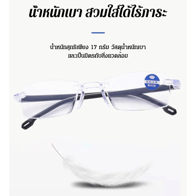 ขายร้อน เลนส์ป้องกันรังสี ไร้กรอบ ซูมอัตโนมัติ เพื่อการมองเห็นที่ใกล้และไกล