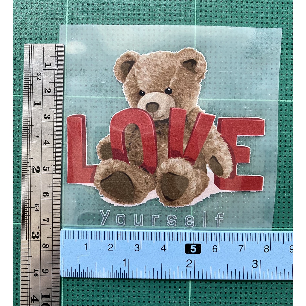 ตัวรีดการ์ตูนสุดฮิต   Polo bear 2    รีดง่าย ตัวรีดติดเสื้อ สติกเกอร์รีดติดเสื้อ