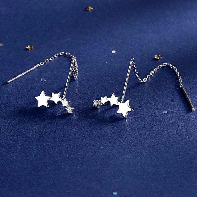 ต่างหู ห้อยโซ่ กลุ่มดาว • Stars Chain Earring Cuff