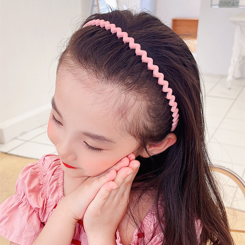 ที่คาดผม กันลื่น สีแคนดี้ เรียบง่าย ทนทาน เครื่องประดับ สําหรับผู้หญิง