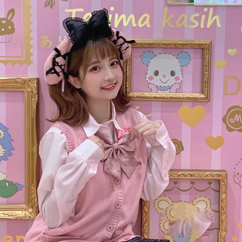 ที่คาดผม ตุ๊กตาการ์ตูนอนิเมะ My Melody Cinnamoroll Purin Kitty น่ารัก เหมาะกับของขวัญ สําหรับเด็กผู้หญิง