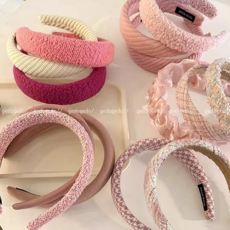 ที่คาดผม สีชมพูน่ารัก สําหรับนักเรียนหญิง