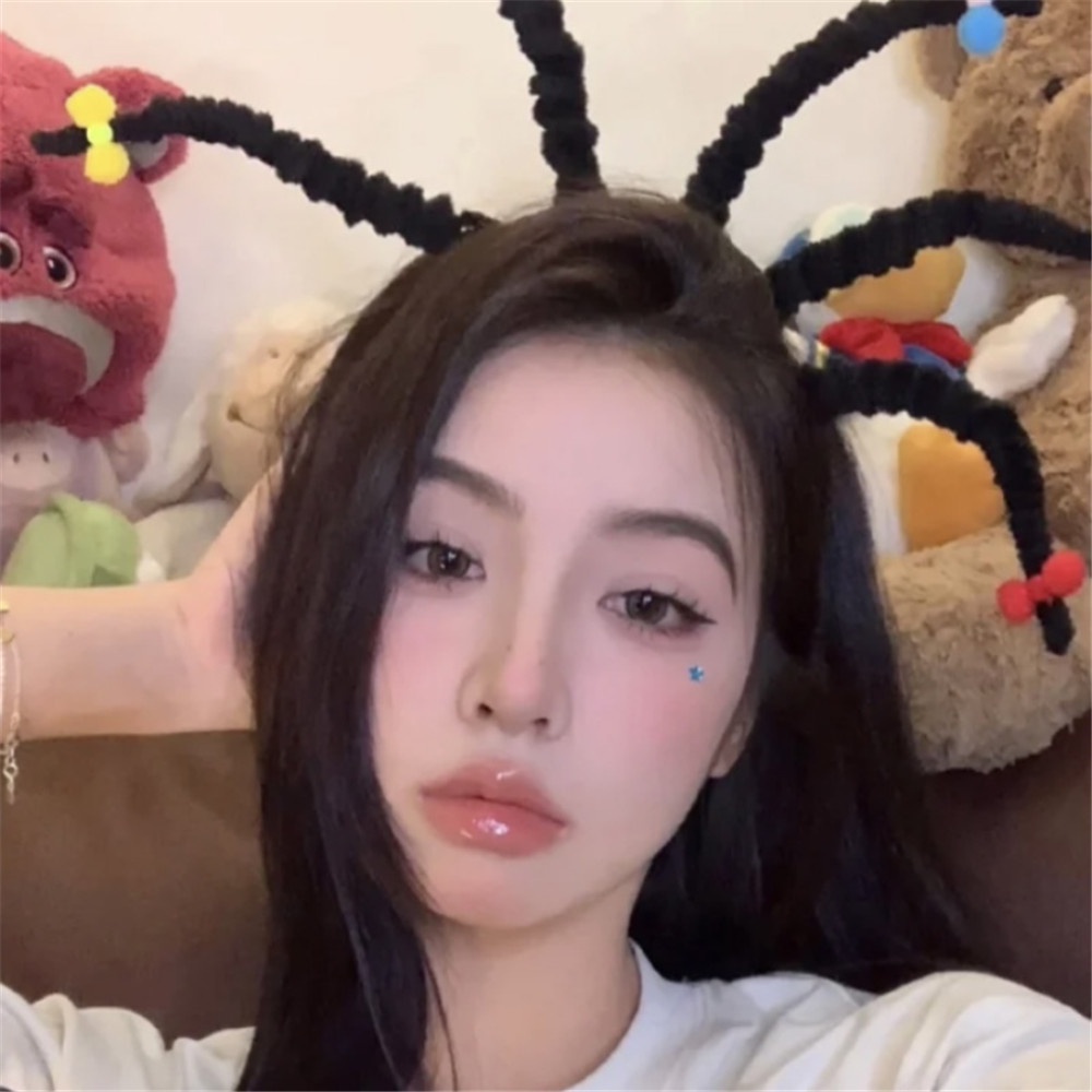 ที่คาดผมถักเปีย ลายแม่มดน้อยน่ารัก สไตล์เกาหลี สําหรับผู้หญิง