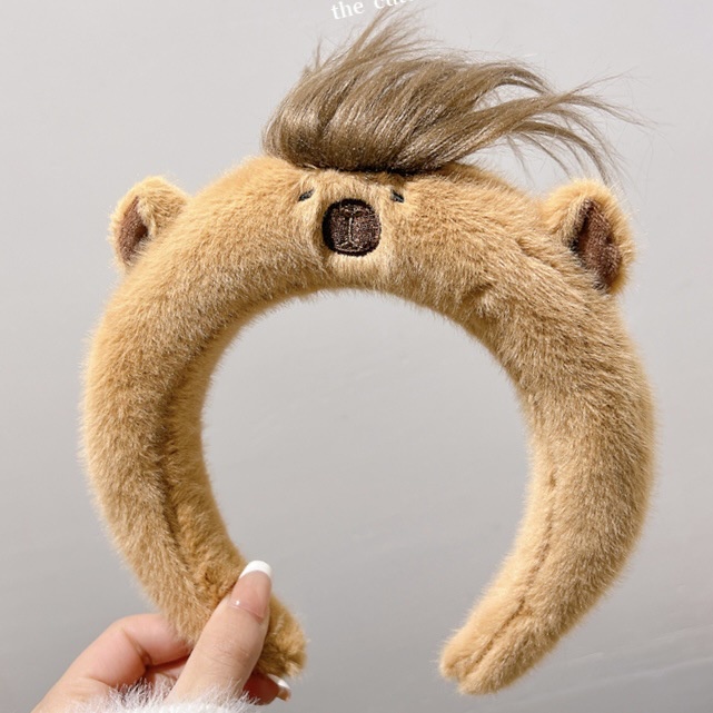 ที่คาดศีรษะ ประดับตุ๊กตา Capybara น่ารัก เครื่องประดับ สําหรับเด็ก