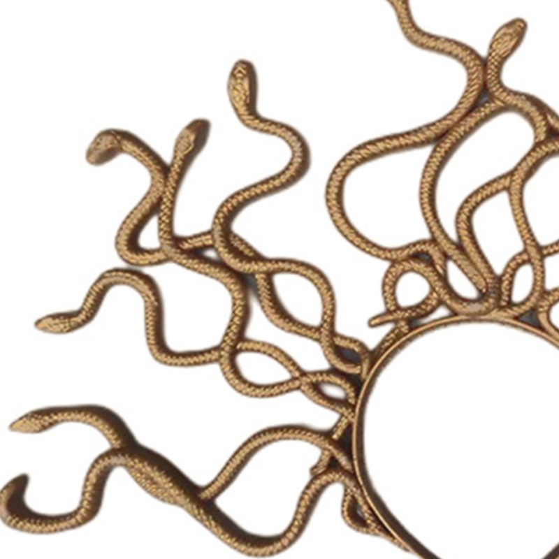 ที่คาดศีรษะ เครื่องแต่งกายคอสเพลย์ รูปงู Medusa เหมาะกับวันฮาโลวีน