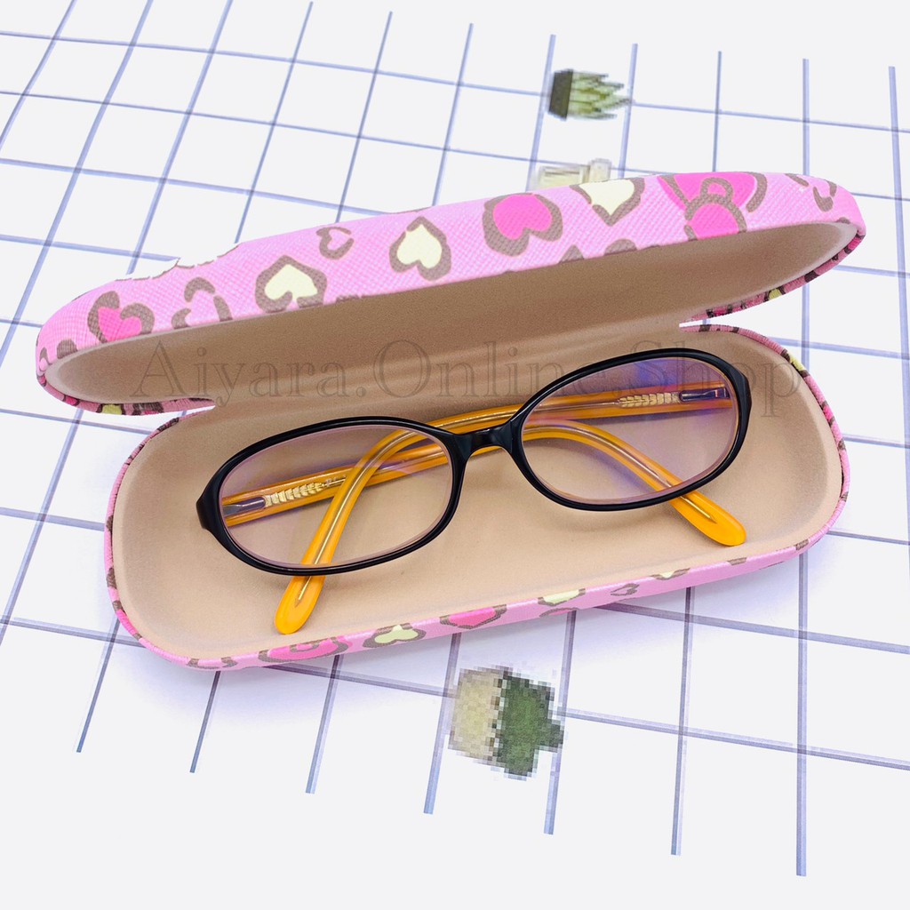 พร้อมส่ง กล่องแว่น กล่องแว่นตาลายการ์ตูน น่ารัก sanrio Glasses Box กล่องเก็บแว่น