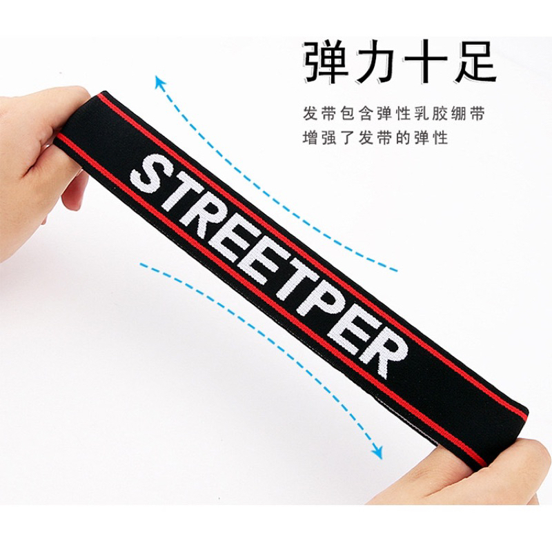 (พร้อมส่ง) ที่คาดผมฮิปฮอปสไตล์เกาหลี ที่คาดกีฬา ที่คาดผมอินเทรนด์และเอนกประสงค์