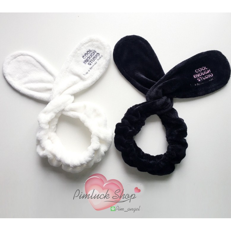 พร้อมส่ง ผ้าคาดผมหูกระต่าย หูกระต่ายแบบมัดเอง คาดผม