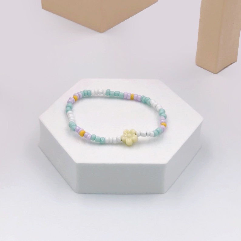 [พร้อมส่ง] สั่งความยาวได้ สร้อยข้อเท้า สร้อยข้อเท้าลูกปัด กำไลข้อเท้า anklet ไอเทมไปทะเล