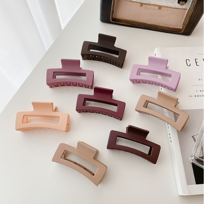 [พร้อมส่งจากไทย] กิ๊บติดผม ทรงสี่เหลี่ยม  สไตล์เกาหลี สําหรับผู้หญิง A028