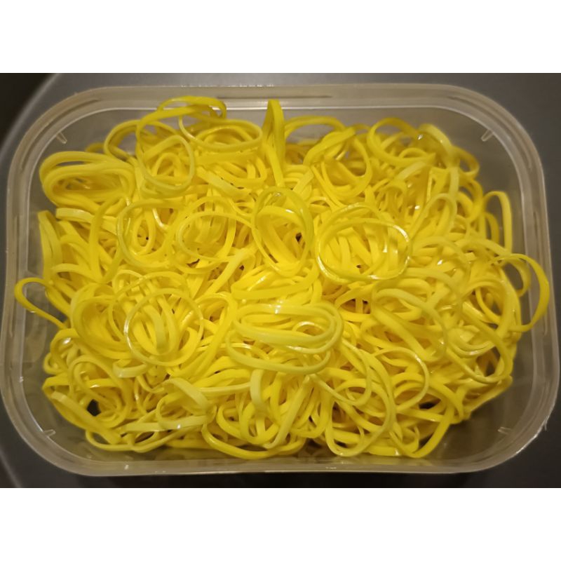 ยางรัดผม สีดำ หลากสี ไม่กินผม