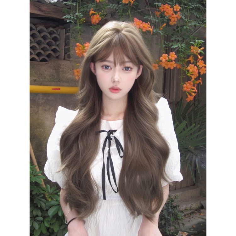 วิกผมยาวหยิก ลูกไม้จําลอง 019