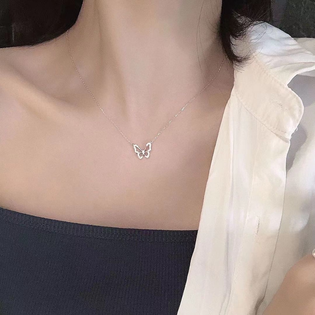 สร้อยคอโซ่ ประดับโบว์ แฟชั่นชนเผ่า สําหรับผู้หญิง YUE