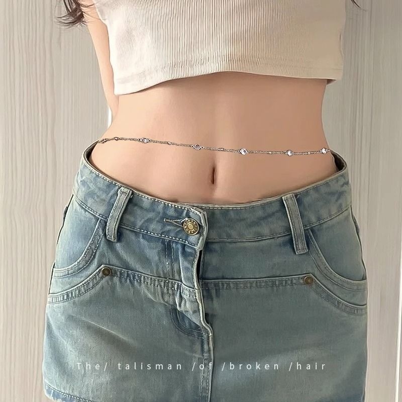 สายโซ่คล้องร่างกาย บิกินี่ โชว์หลัง เซ็กซี่ สไตล์ยุโรป และอเมริกา