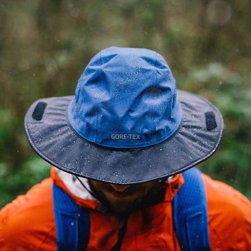 หมวกเดินป่า GORE-TEX ผ้า Polyester กันน้ำ ของแท้100% ของใหม่ พร้อมส่งจากไทย รอบหัว58-60ซม.