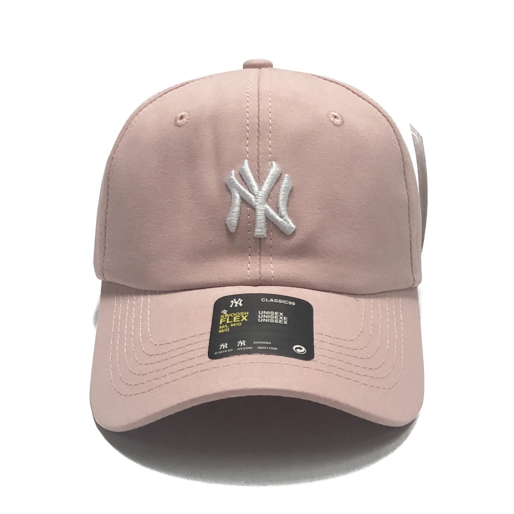 หมวกแก็ป NY เวอร์ชั่นเกาหลีผ้าหนาคุณภาพดีหมวกแก็ปผู้ชายผู้หญิง