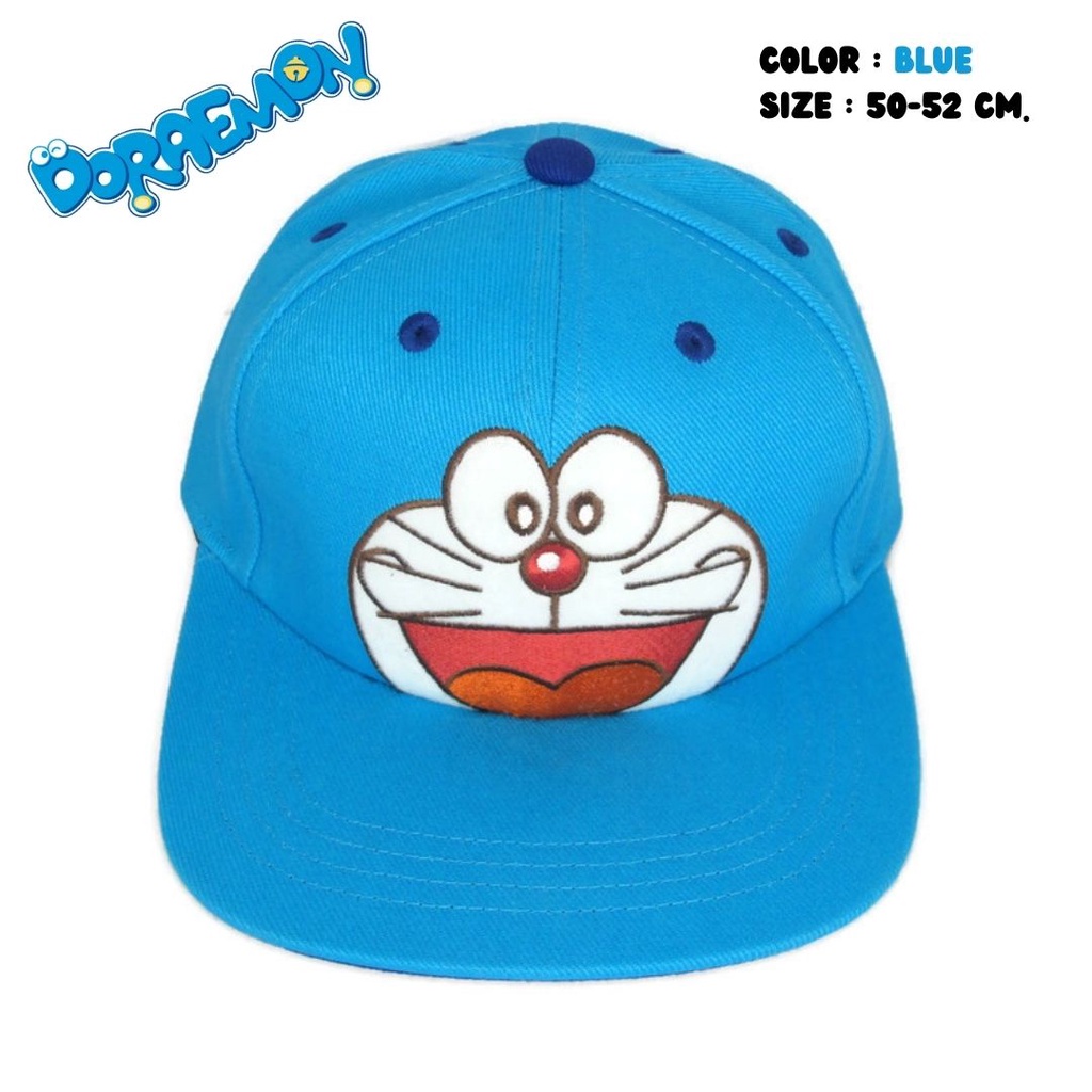 หมวกแก๊ป Doraemon character HIP-HOP CAP SIZE 50-52 CM. (No. DM-117)