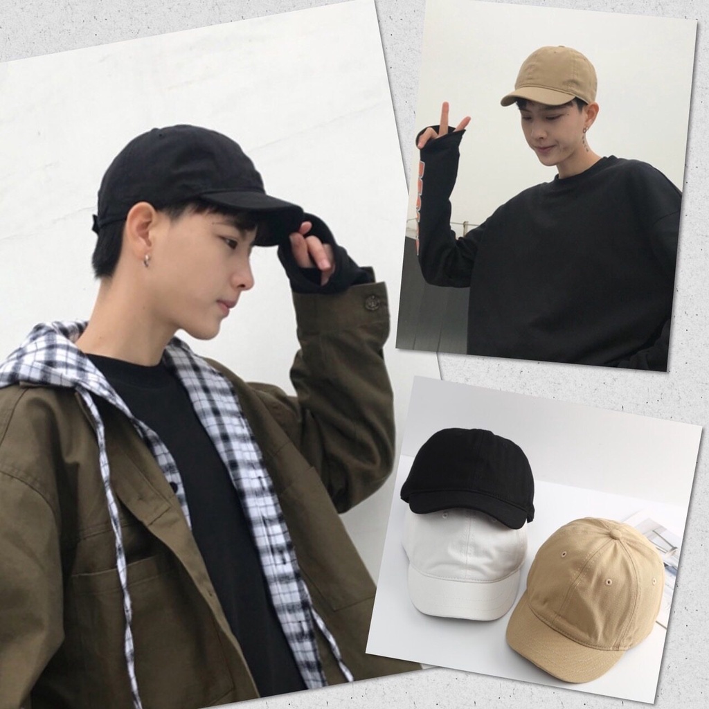 หมวกแก๊ป ปีกสั้น หมวกออกกำลังกาย ระบายอากาศ ผ้าร่ม เบาสบาย แฟชั่น เกรดพรีเมี่ยม