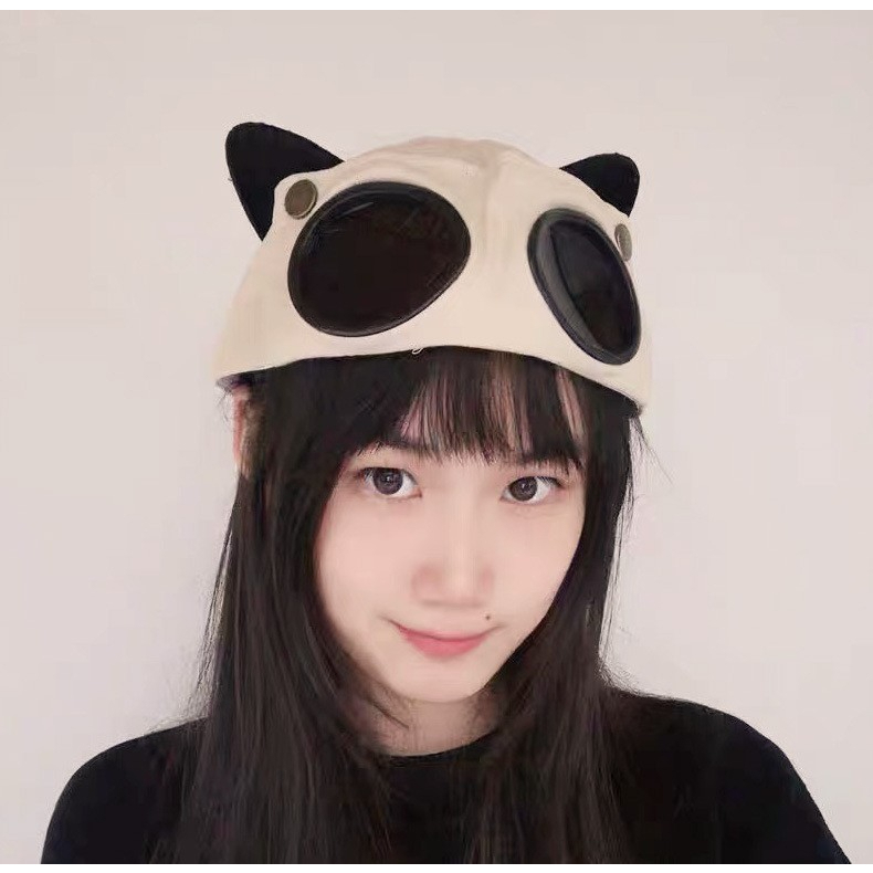 หมวกแก๊ปเบสบอล ทรงหูแมว มีหลายสี MM001